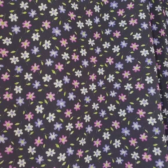 HP!🎉 🔵 Vintage | Floral A-Line Skirt! Size 5 EUC - Picture 2 of 8